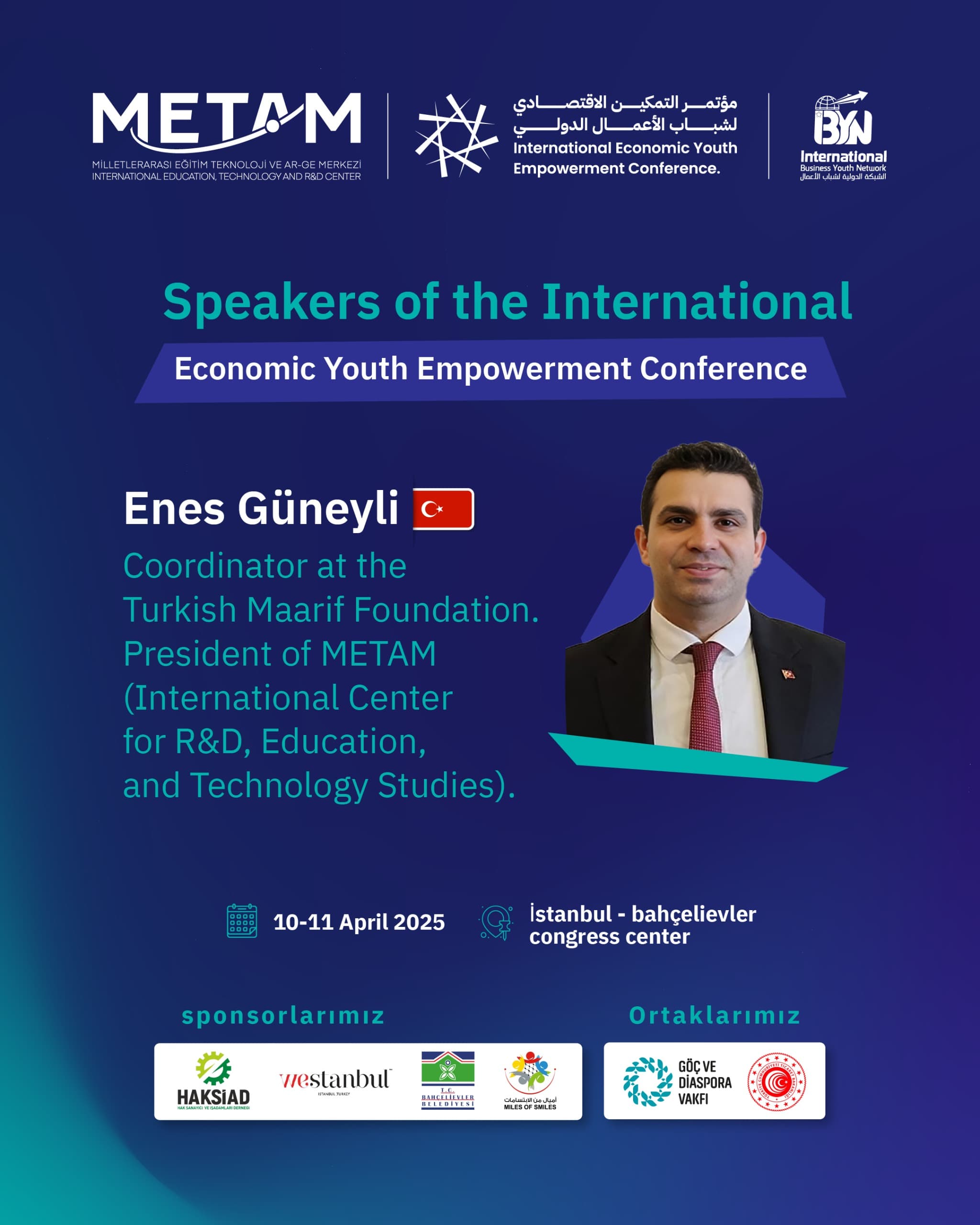 Uluslararası Girişimciler Konferansı 400 girişimcinin 50’den fazla ülkeden katılımıyla İstanbul’da düzenlendi.