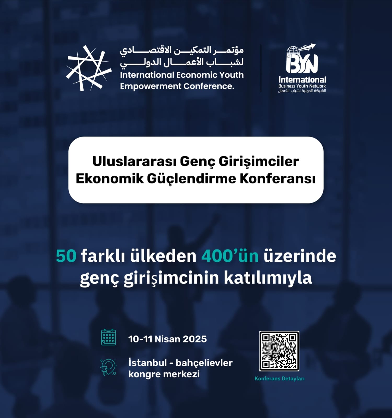 Uluslararası Girişimciler Konferansı 400 girişimcinin 50’den fazla ülkeden katılımıyla İstanbul’da düzenlendi.